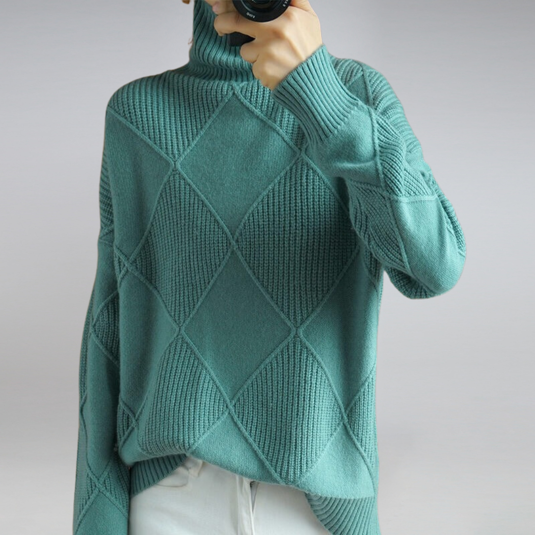 Pull à col roulé élégant pour Femmes - Confort Hivernal
