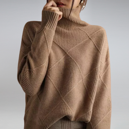 Pull à col roulé élégant pour Femmes - Confort Hivernal