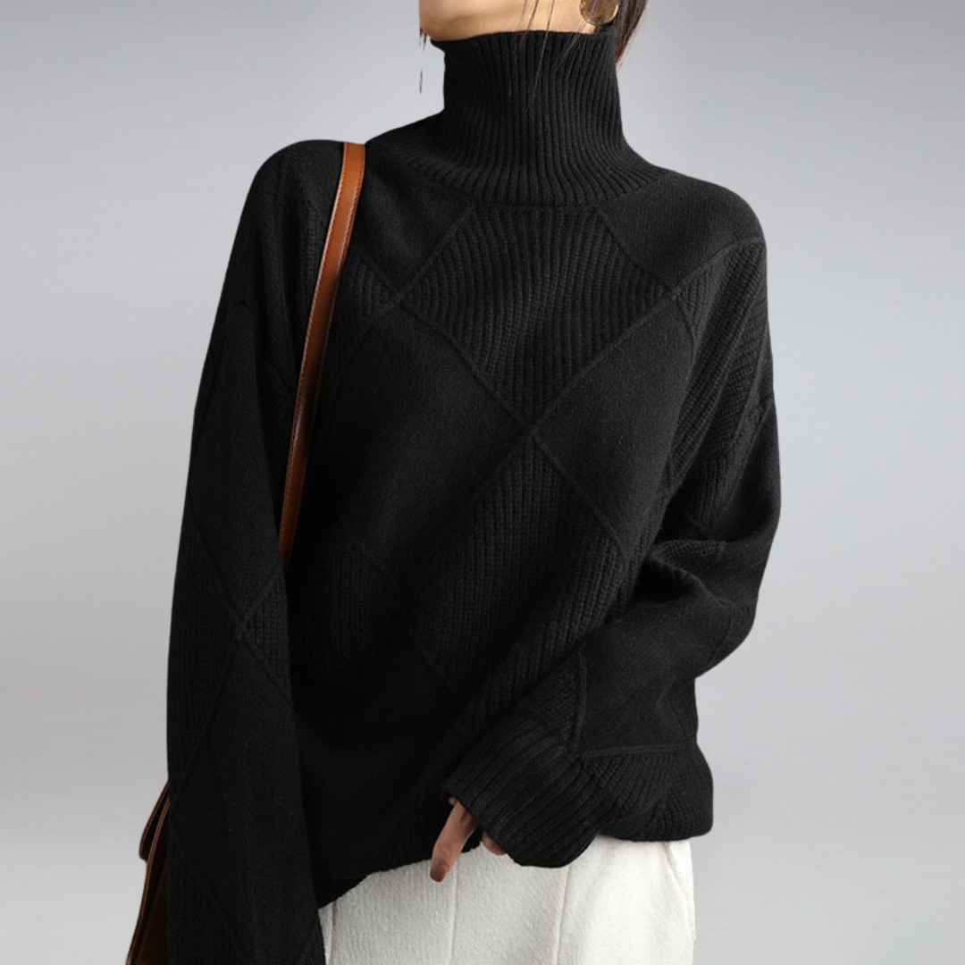 Pull à col roulé élégant pour Femmes - Confort Hivernal
