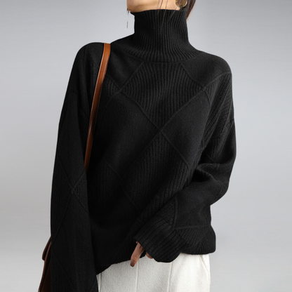 Pull à col roulé élégant pour Femmes - Confort Hivernal