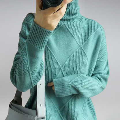 Pull à col roulé élégant pour Femmes - Confort Hivernal