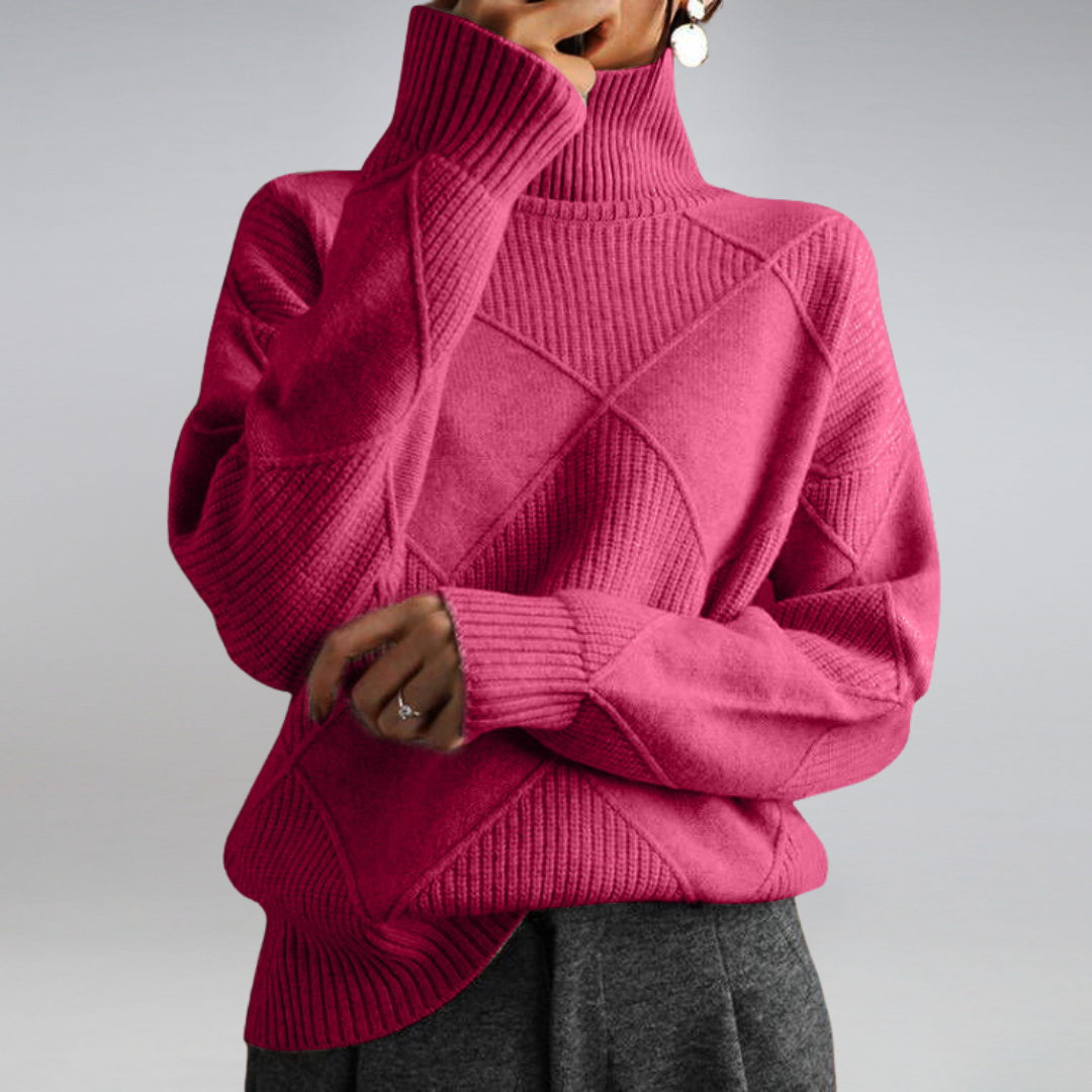 Pull à col roulé élégant pour Femmes - Confort Hivernal