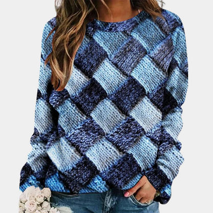 Pull coloré décontracté pour femme - Élégance et confort moderne