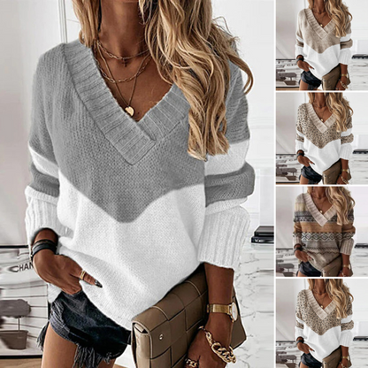 Pull Tricoté Élégant Finley pour Femmes - Style & Confort Douillet