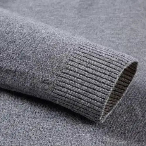 Pull Homme Élégant à Col Roulé – Chaleur & Confort Intemporels