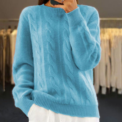 Pull Torsadé - Chaleur Douce & Chic - Hiver