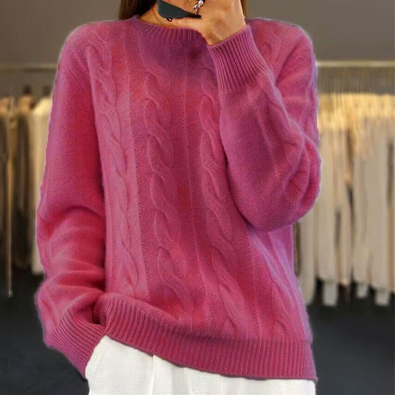 Pull Torsadé - Chaleur Douce & Chic - Hiver