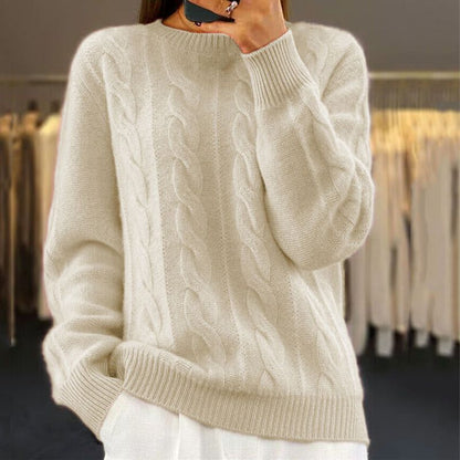Pull Torsadé - Chaleur Douce & Chic - Hiver