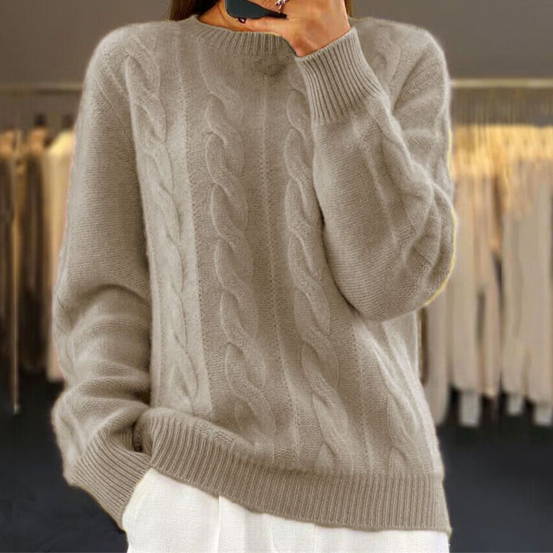 Pull Torsadé - Chaleur Douce & Chic - Hiver