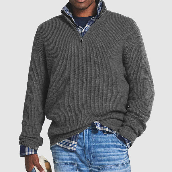 Pull Zippé pour Homme - Élégance et Confort
