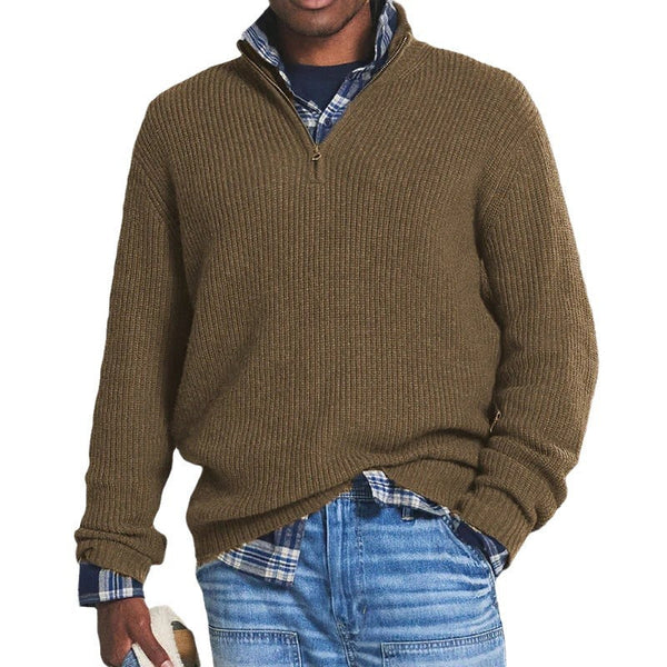 Pull Zippé pour Homme - Élégance et Confort