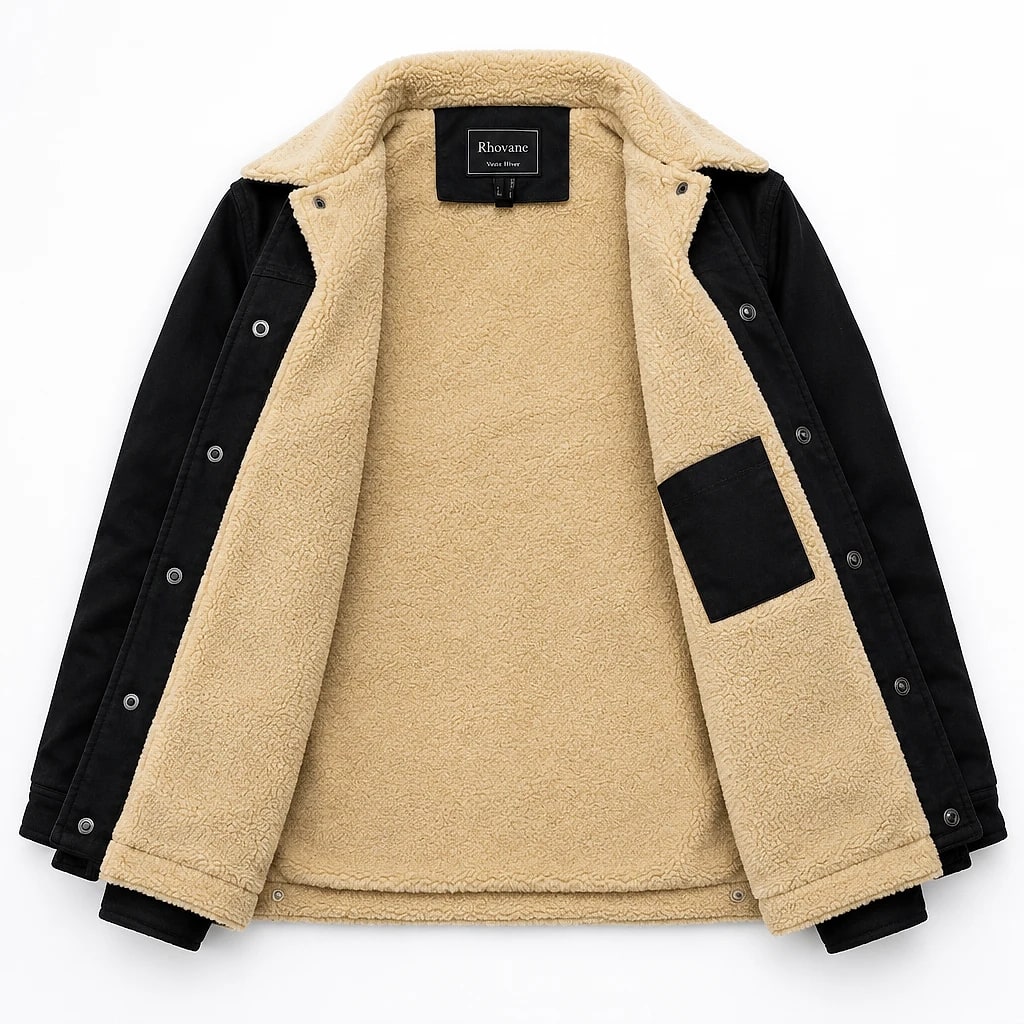 Rhovane – Veste Aviateur Col Rabattu