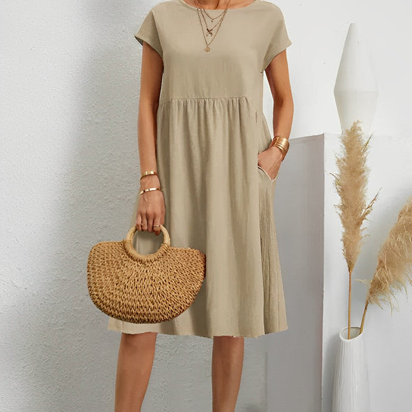 Robe CELIA pour Femmes : Élégance et Confort pour Toute Saison