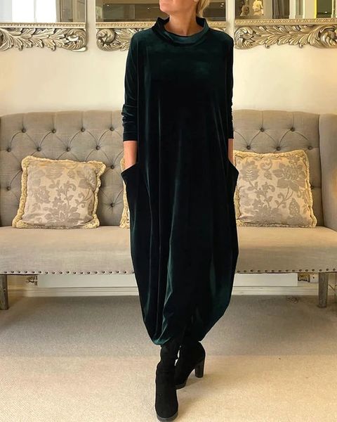 Robe d'Hiver Élégante pour Femmes - Confort et Style