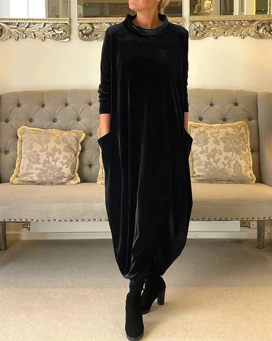 Robe d'Hiver Élégante pour Femmes - Confort et Style