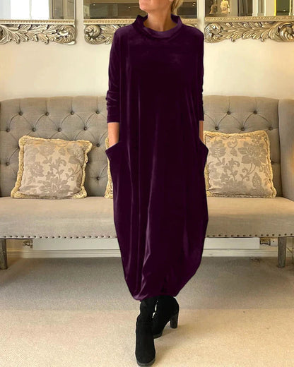 Robe d'Hiver Élégante pour Femmes - Confort et Style