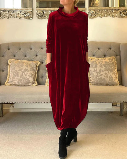 Robe d'Hiver Élégante pour Femmes - Confort et Style