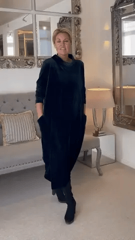 Robe d'Hiver Élégante pour Femmes - Confort et Style