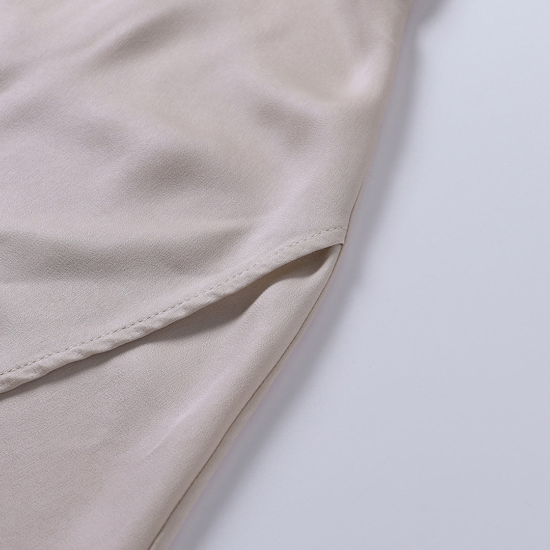 Robe Longue Maxi Élégante pour Femme | Bretelles Fines & Fente Haute
