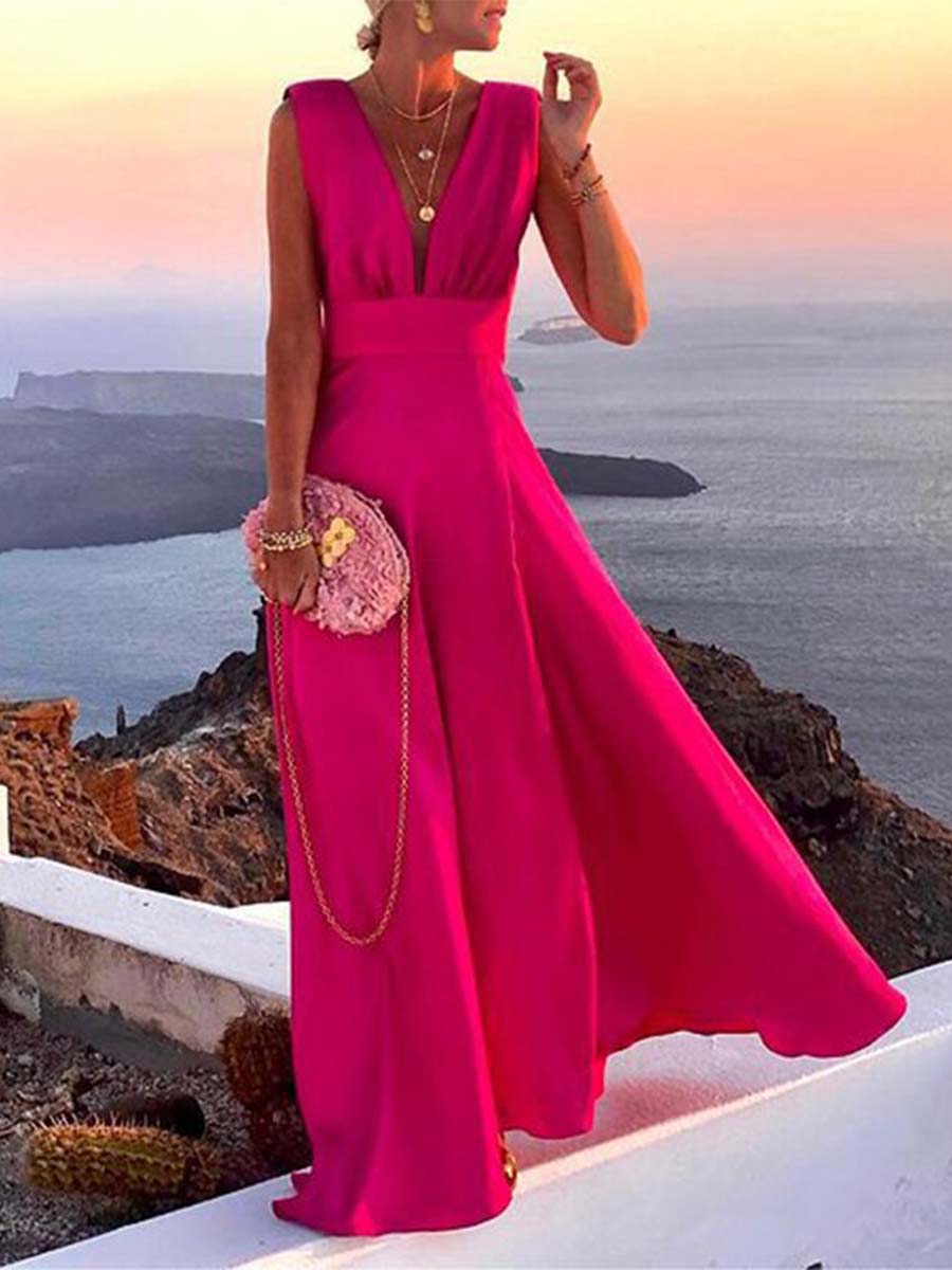 Robe Maxi Soirée Chic & Fluide Femme