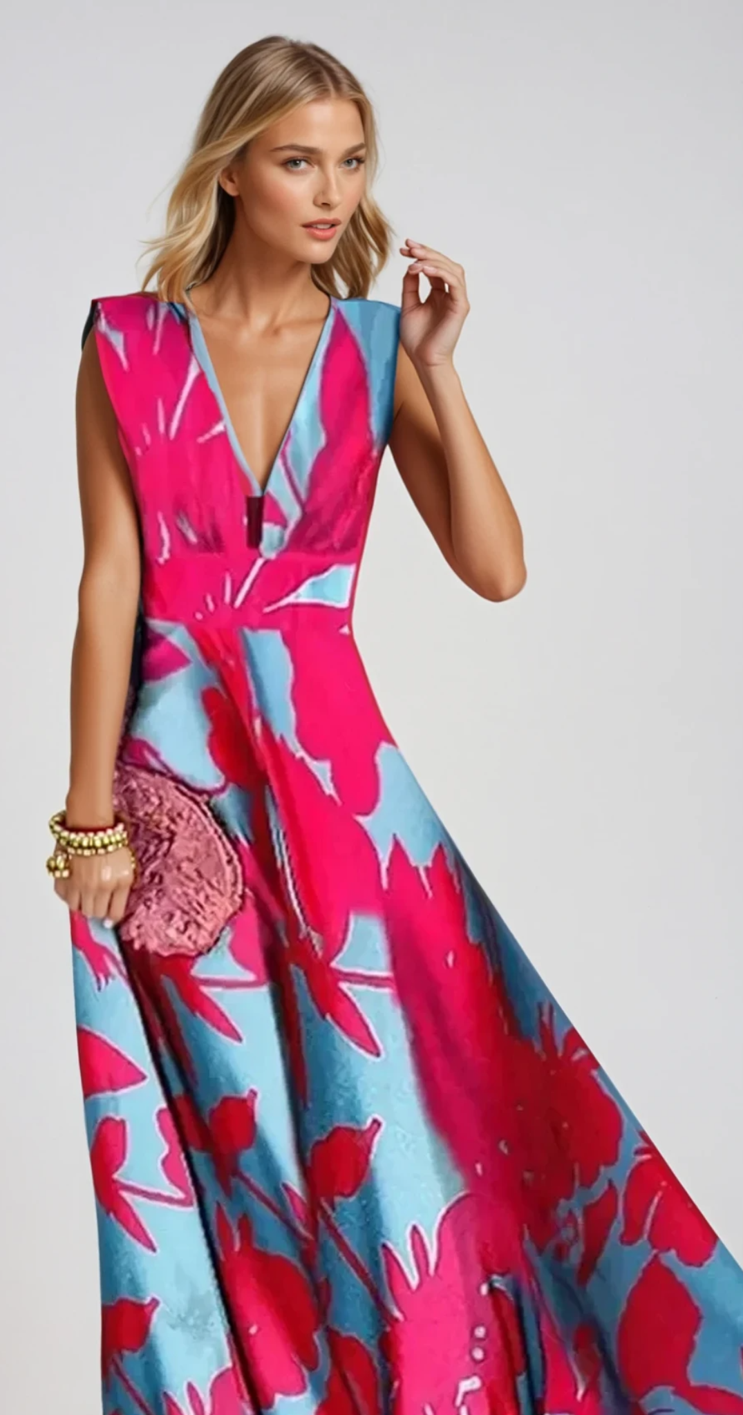 Robe Maxi Soirée Chic & Fluide Femme
