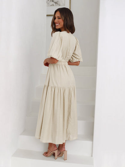 Robe Maxi Évasée pour Femmes – Élégance Flateuse pour Mariage & Soirée