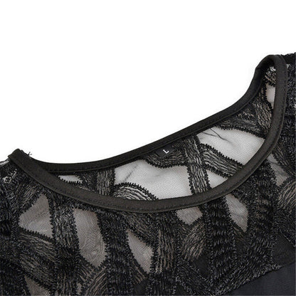 Robe Midi Élégante Femme Grande Taille – Soirée & Fête