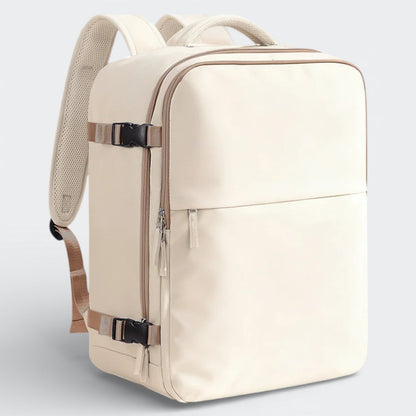 Sac à Dos à Compression Sous Vide Beige Ivoire - | AïtaVia