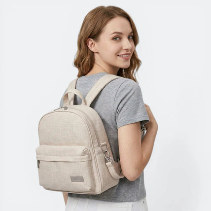 Sac à Dos à Langer Imperméable Gris Fumé - | AïtaVia