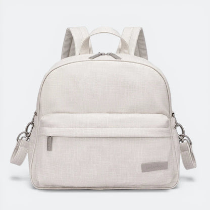 Sac à Dos à Langer Imperméable Ivoire Clair - | AïtaVia