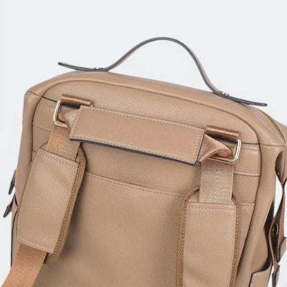 Sac à Dos à Langer Multifonction Terracotta Clair - | AïtaVia