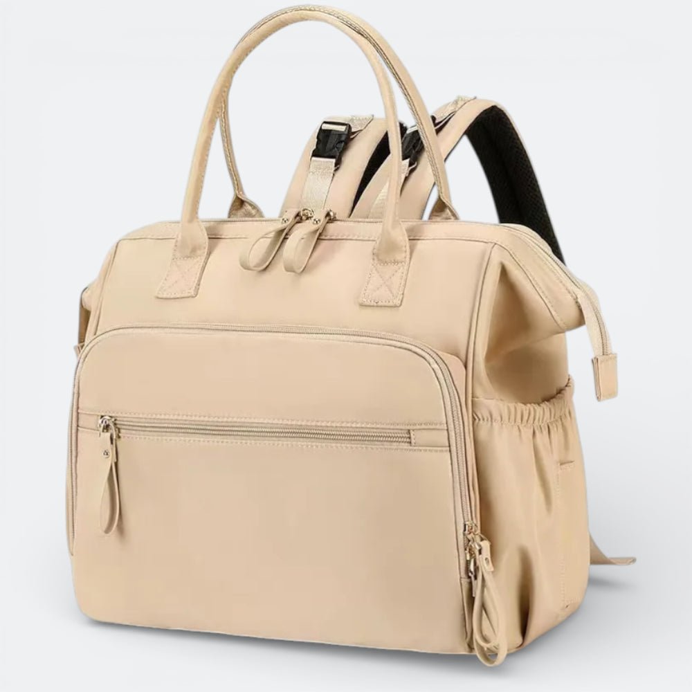 Sac à Dos à Langer Poussette Beige - | AïtaVia