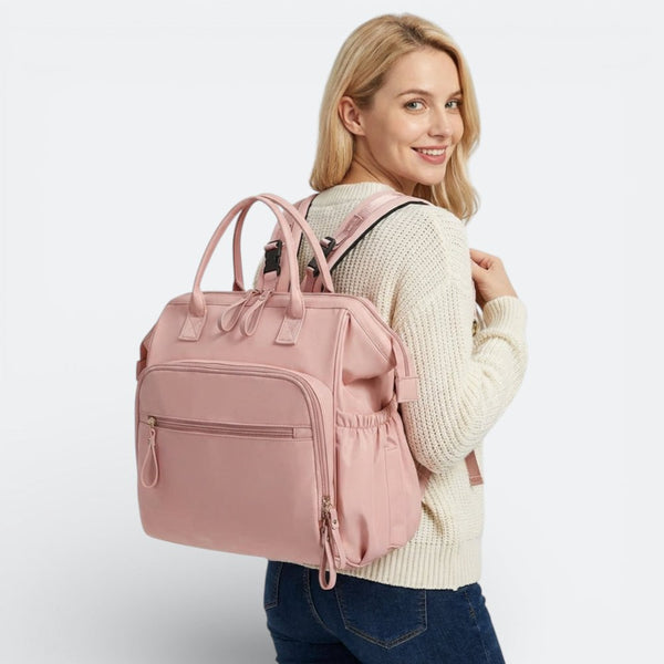 Sac à Dos à Langer Poussette Gris Pierre - | AïtaVia