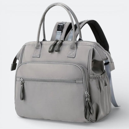 Sac à Dos à Langer Poussette Gris Pierre - | AïtaVia