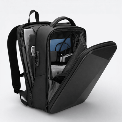 Sac à Dos Anti Vol Homme Gris Neutre - | AïtaVia