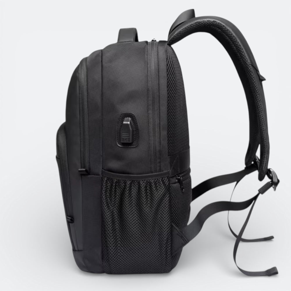 Sac à Dos avec Pochette d'Ordinateur Gris Perle - | AïtaVia