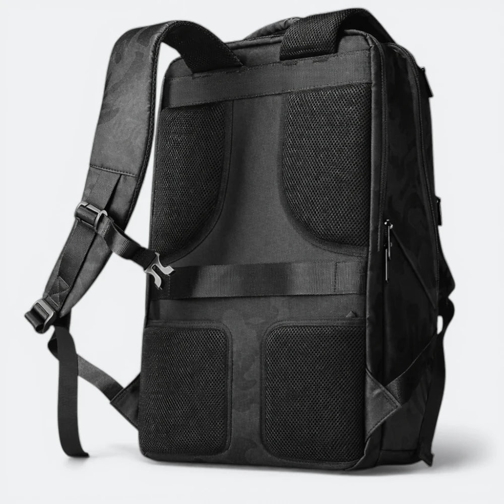 Sac à Dos avec Port USB Camouflage Sombre - | AïtaVia