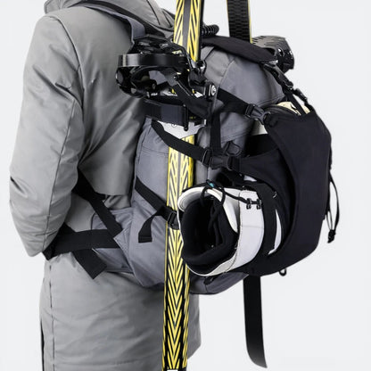 Sac à Dos avec Porte Ski Gris - | AïtaVia