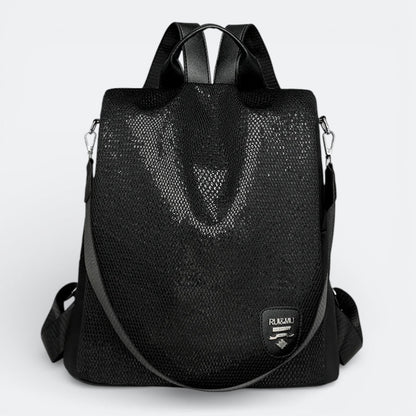Sac à Dos Bandoulière Femme Paillettes Noires - | AïtaVia