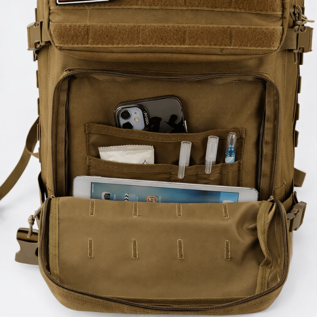 Sac à Dos Camping Randonnée Camo Pixel Bois - | AïtaVia