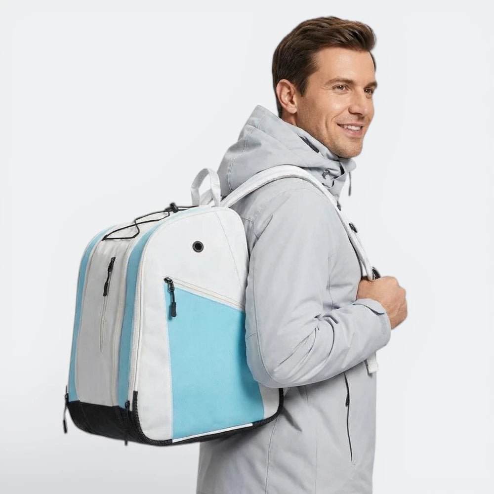 Sac à Dos Chaussures de Ski et Casque Rose Framboise - | AïtaVia