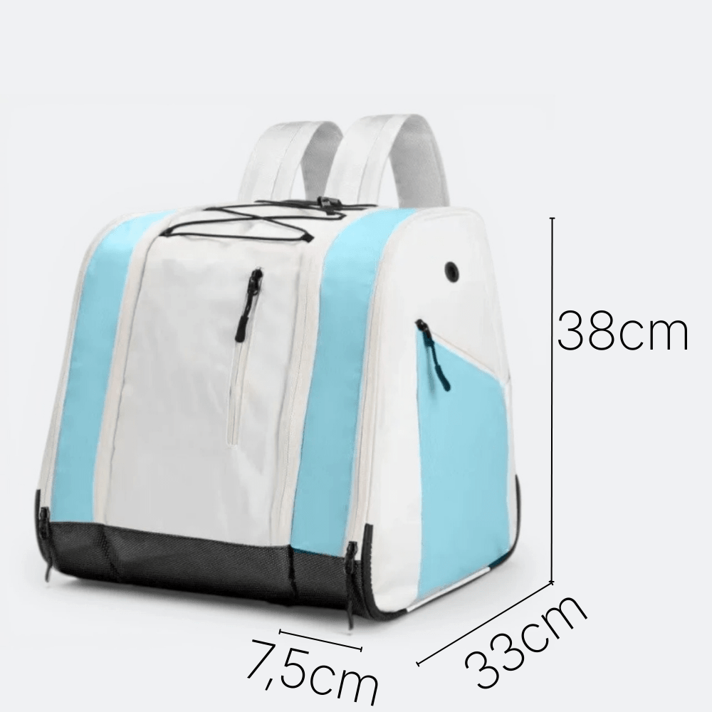 Sac à Dos Chaussures de Ski et Casque Rose Framboise - | AïtaVia