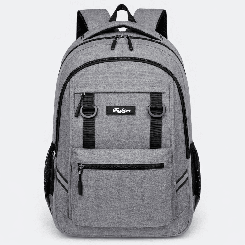 Sac à Dos Compartiment Ordinateur Gris Acier - | AïtaVia