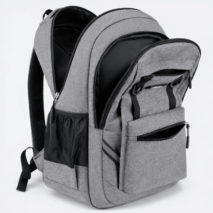 Sac à Dos Compartiment Ordinateur Gris Acier - | AïtaVia