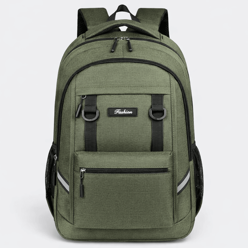 Sac à Dos Compartiment Ordinateur Vert Gris - | AïtaVia