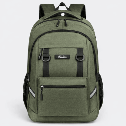 Sac à Dos Compartiment Ordinateur Vert Gris - | AïtaVia