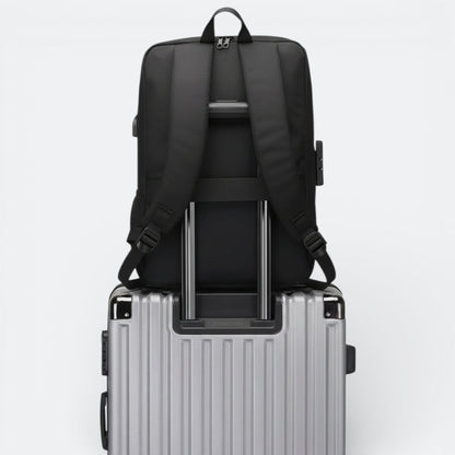 Sac à Dos Coque Dure Noir & Gris - | AïtaVia