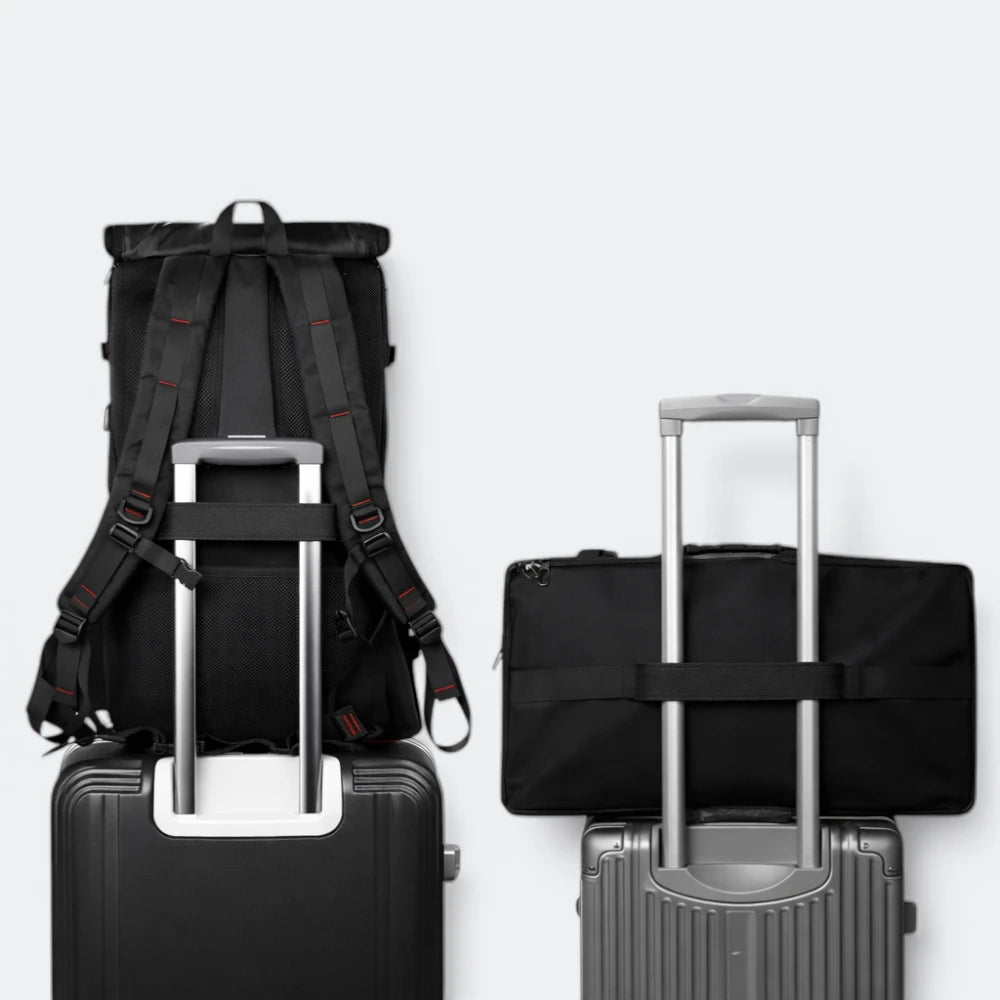 Sac à Dos de Sport et Voyage Grande Capacité Noir - | AïtaVia