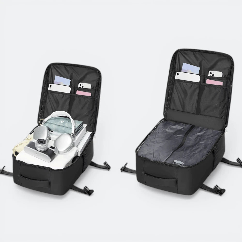 Sac à Dos de Voyage Bagage à Main Beige Ivoire - | AïtaVia