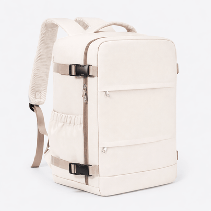 Sac à Dos de Voyage Bagage à Main Beige Ivoire - | AïtaVia